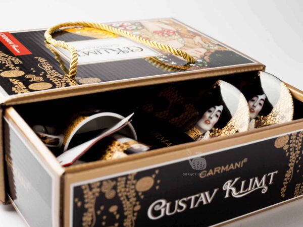 Zestaw 2 filizanek espresso Gustav Klimt Judyta CARMANI 2