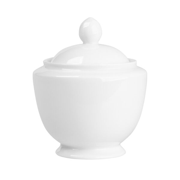 cukiernica porcelanowa mariapaula biala karolina 330 ml 2