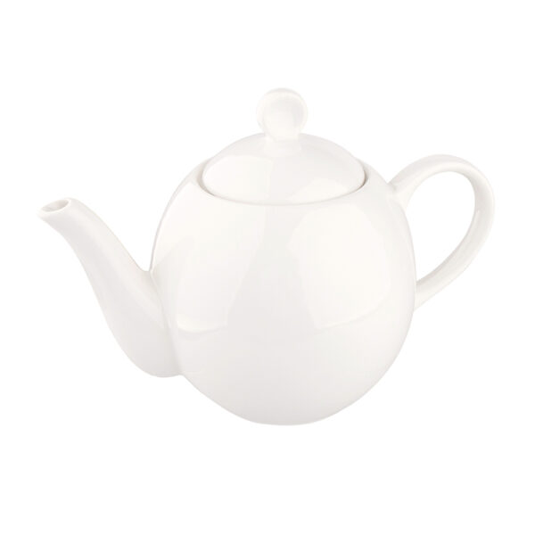 dzbanek do herbaty i kawy porcelanowy altom design bella ecru kremowy 900 ml 2