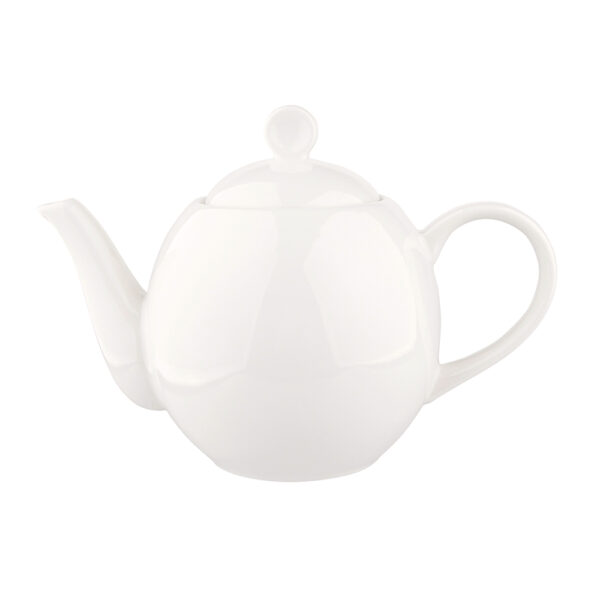 dzbanek do herbaty i kawy porcelanowy altom design bella ecru kremowy 900 ml 3