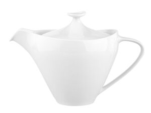 dzbanek do herbaty i kawy porcelanowy mariapaula moderna biala 1 l 2
