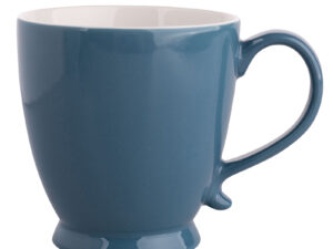 filizanka do kawy i herbaty 400 ml na stopce niebieska odcien ii 2