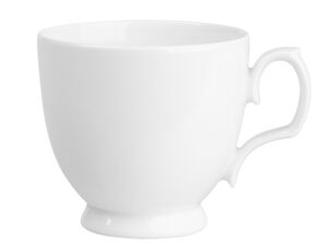 filizanka do kawy i herbaty porcelanowa mariapaula biala karolina 350 ml 6