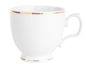 filizanka do kawy i herbaty porcelanowa mariapaula zlota linia biala 350 ml 3
