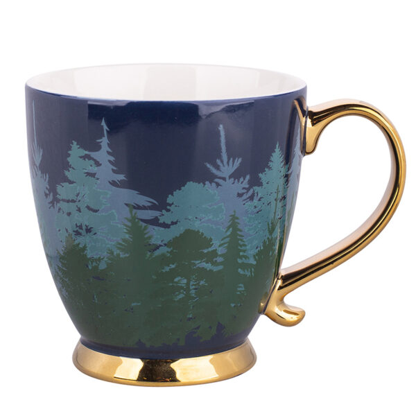 filizanka do kawy i herbaty porcelanowa swieta boze narodzenie altom design misty forest 400 ml