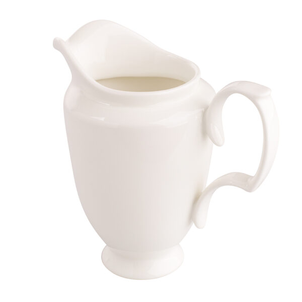 mlecznik dzbanek do mleka porcelanowy mariapaula ecru kremowy 300 ml 2