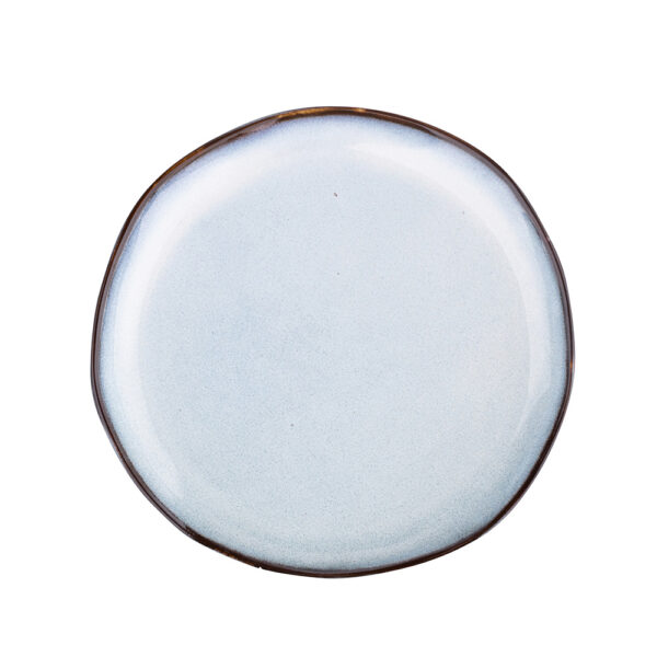 talerz deserowy porcelanowy 18 cm reactive blue 3
