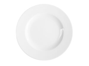 talerz obiadowy porcelanowy mariapaula biala 20 cm