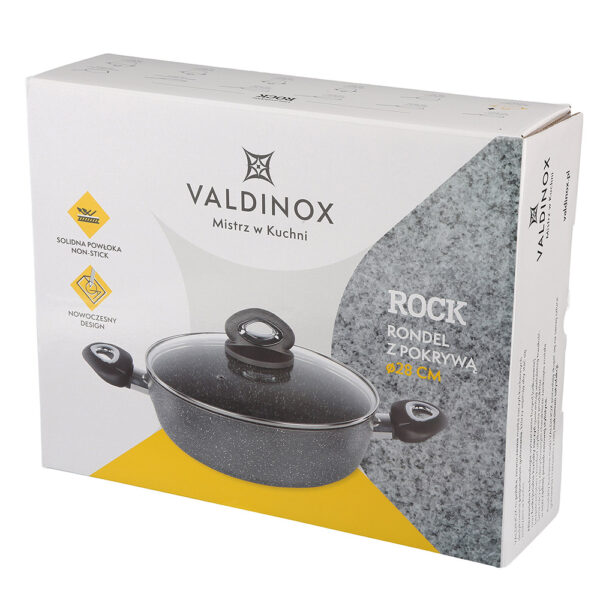 valdinox rock rondel 28cm z pokrywa 35l 7