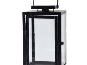 lampion latarnia latarenka ozdobna wiszaca altom design metalowa czarna 23 cm