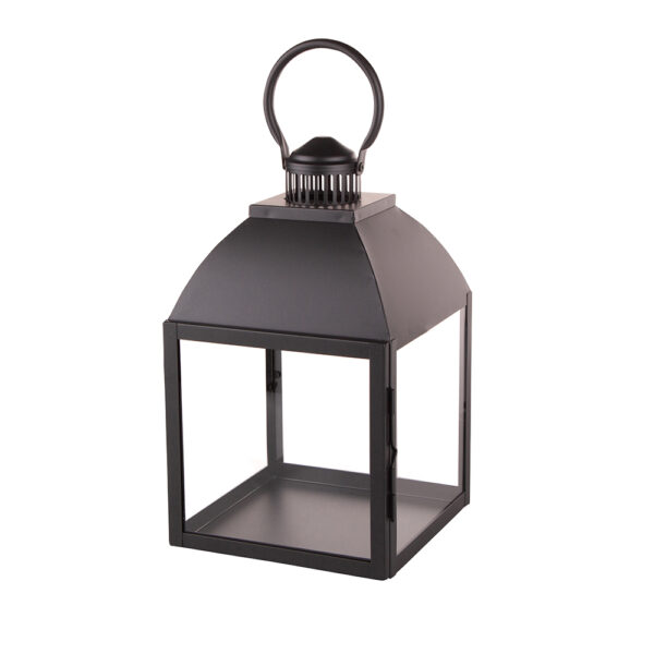 lampion latarnia latarenka ozdobna wiszaca altom design metalowa czarna 35 cm 2